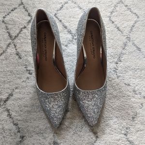 Christian Siriano Glitter Heels